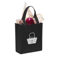Hot Selling Promotional Customized Cheap Gift Logo Printed Recycled Grocery Shopping Tote Handled Non Woven Bag